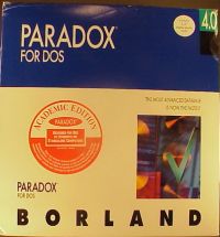 corel paradox database
